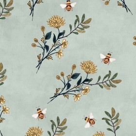 Tessuto con stampa floreale