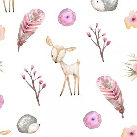 Tela infantil de animales