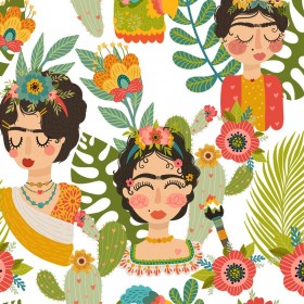 Frida Print Fabric