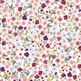 Tecido de estampa floral