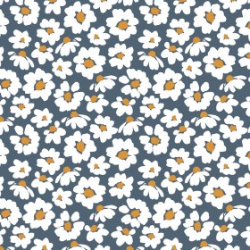 Vintage floral printed fabric