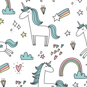 Unicorn fabric
