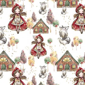 Story in Red Fabric