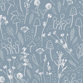 Tela estampada floral