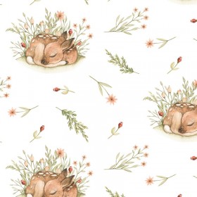 Blumenmuster Stoff