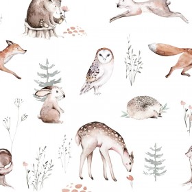 Animals children's fabric