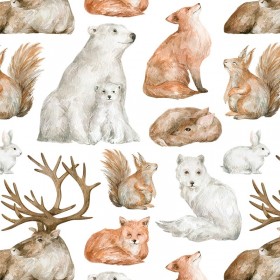 Forest Animals Fabric