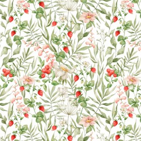 Tissu floral