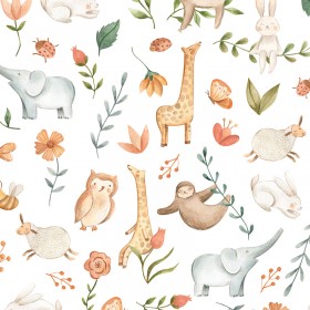 Tela Infantil d'animals