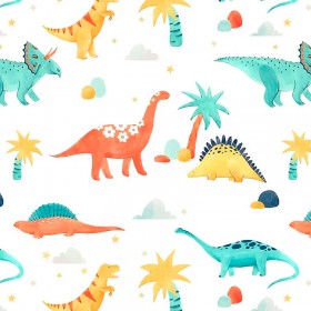 Dinosaurs Fabric