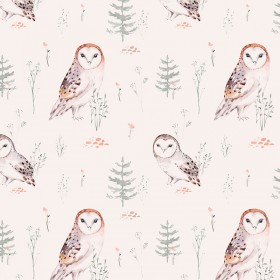 Owl fabric