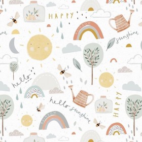 Rainbow Children's Fabric
