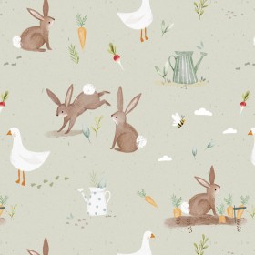 copy of Rabbits Fabric