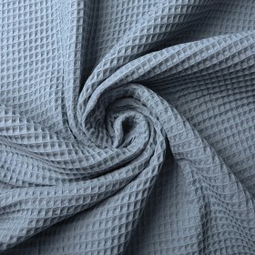 Waffle Blau denim