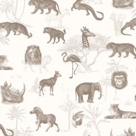 African Animals Fabric