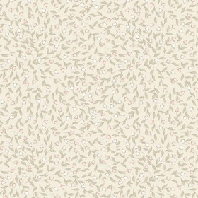 Tissu fleuri