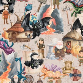Tecido Fantasia Medieval –...