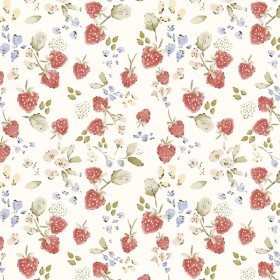 Tissu fleuri