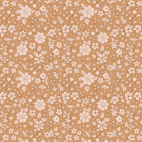 Tissu fleuri