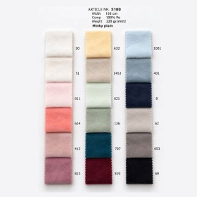 Solid Sage Green Minky Fabric