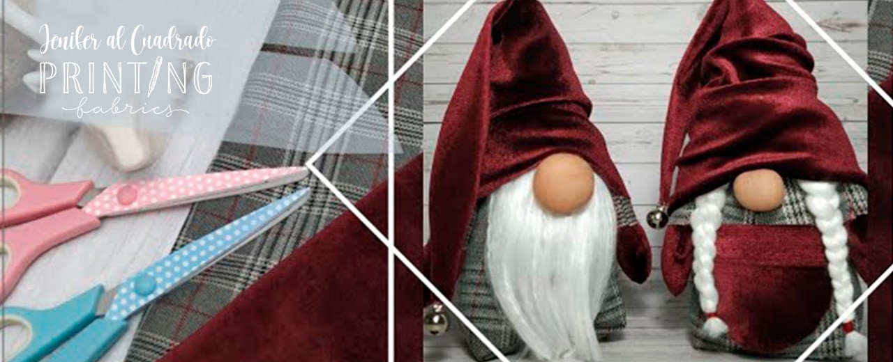 DIY Gnomos De Navidad - Manualidades con Tela - Christmas Gnomes Tutorial